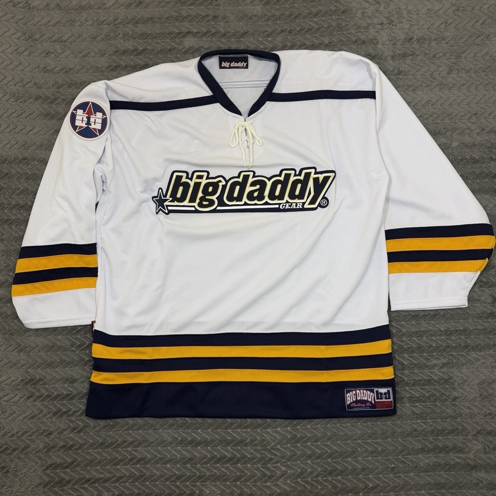 Vintage 90s Big Daddy Hockey Jersey Men Size 3XL Kevin Nash Adam Sandler